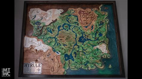 Full Map Of Hyrule Breath Of The Wild Map Poin