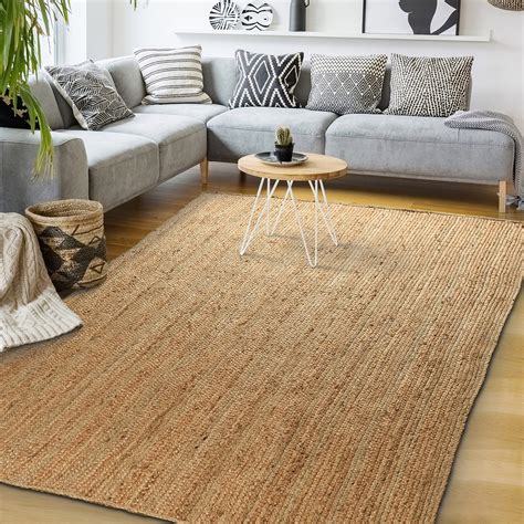Buy Signature Loom Handcrafted Farmhouse Jute Accent Rug 3 Ft X 5 Ft