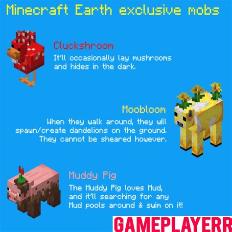 All Minecraft Earth Mobs Wiki 2020 Gameplayerr