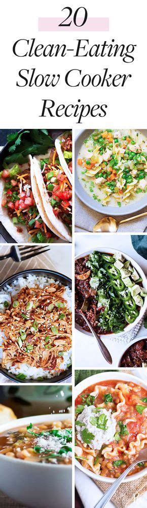 20 Clean Eating Recipes You Can Make In Your Slow Cooker Clean Eating