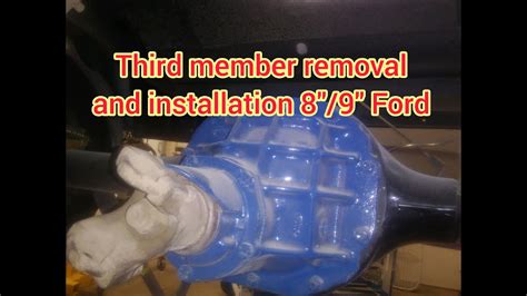 How To Remove And Install Your Ford 8 And 9 Inch Differential Assembly