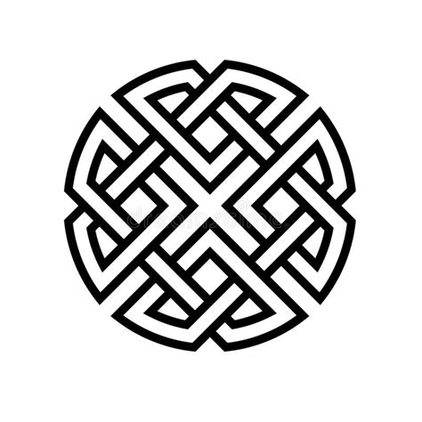 Celtic Knot Rune Bound Hearts Infinity Vector Symbol Sign Of Eternal
