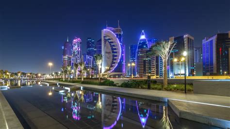 Skyline Of Doha Qatar Image Free Stock Photo Public Domain Photo