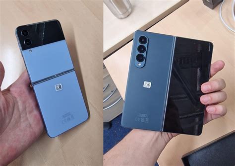 Samsung Galaxy Z Fold4 And Galaxy Z Flip4 Star In Hands On Photos Ahead