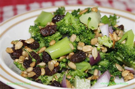 Broccoli Salad Delicious Greens Scrumplicious Food