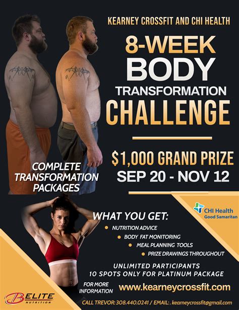Body Transformation Challenge Kearney Crossfit