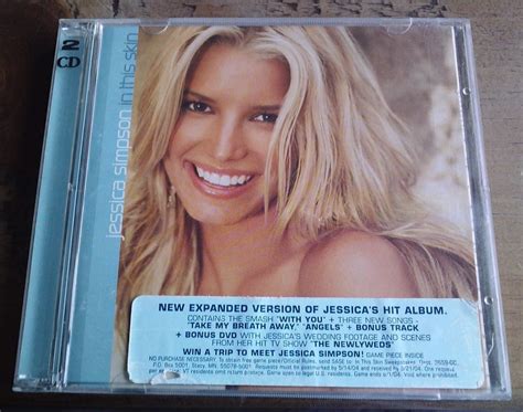 Jessica Simpson In This Skin Cd Y Dvd Raros Made In Usa 2004 29999