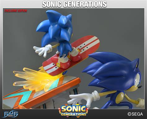 Sonic Generations Gets Captured In Another Amazing Statue By First 4
