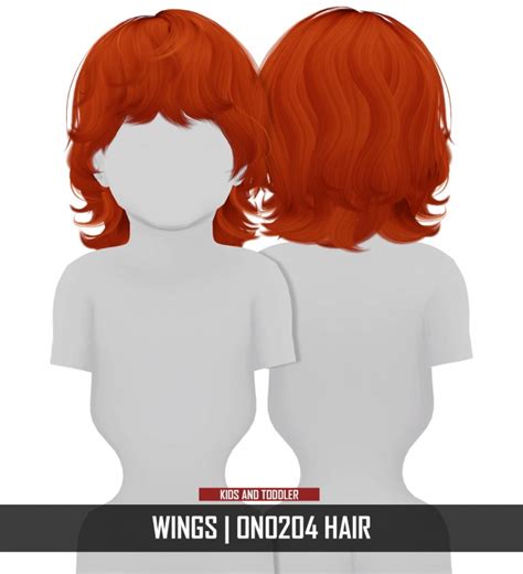 Wings On0204 Hair Kids And Toddler Version By Thiago Mitchell At E81