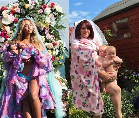 Mom Recreates Beyoncés Viral Photo With Her Own Twins Dnb Stories Africa
