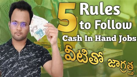 things to know in cash in hand jobs be aware of these 5 things before doing cash in hand jobs