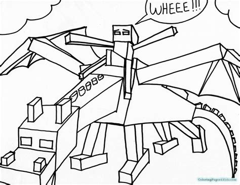 Coloring pages of minecraft characters in excellent quality for kids and adults. Minecraft Ender Dragon Drawing at PaintingValley.com ...
