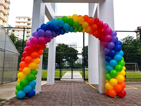 Rainbow Balloon Arch Magic Special Events Event Rentals Near Me