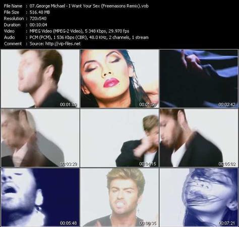 George Michael I Want Your Sex Freemasons Remix Download Hq Music Video Vob Of George Michael