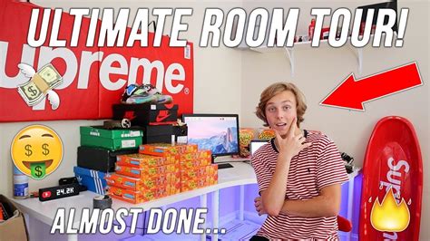 The Ultimate Hypebeast Room Tour 2019 Updatedalmost Done Youtube