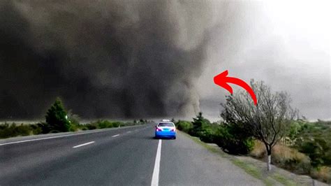 Most Scary Natural Disasters Caught On Camera Youtube