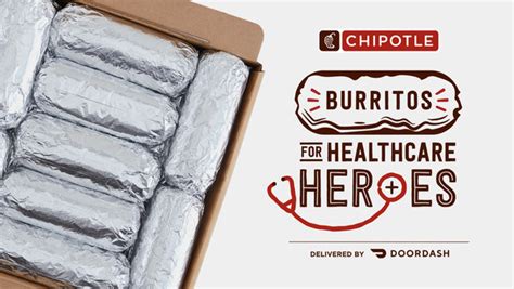 Chipotle offers free burritos to coronavirus health care workers. Chipotle Thanks Healthcare Heroes And Gives Guests ...