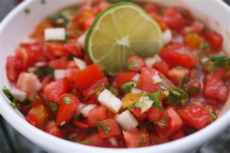 Fresh Tomato Salsa Recipe — Dishmaps