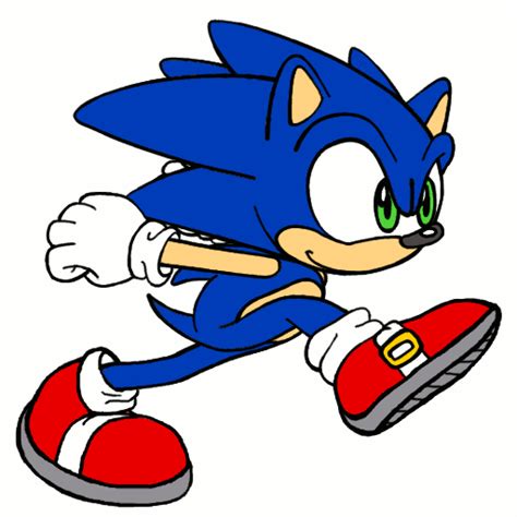 Modern Sonic Running 