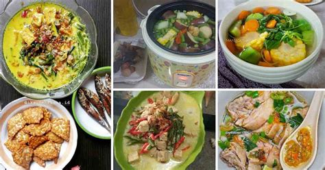 10 resep masakan rumahan dengan magic com, murah dan praktis. Sehat dan Enak, Ini 15 Contoh Menu Makan Siang Rumahan yang Sederhana