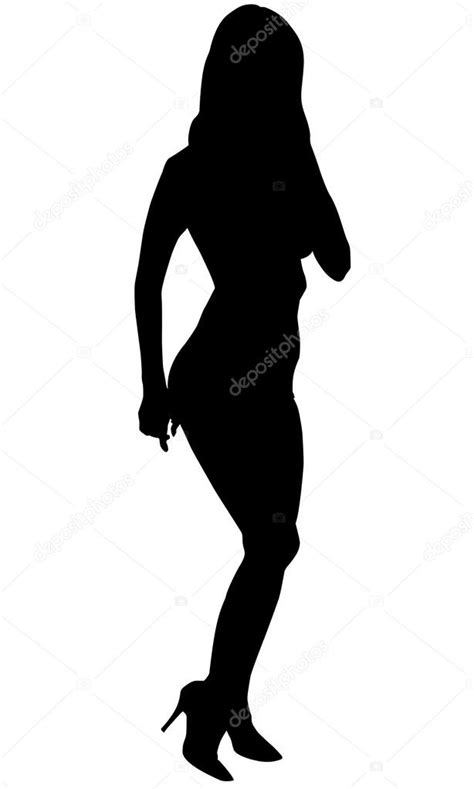 Sexy Woman Silhouette Stock Vector Image By ©snesivan888 59657177