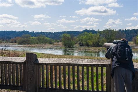 Observation Point In The Billy Frank Jr Nisqually National Wildlife