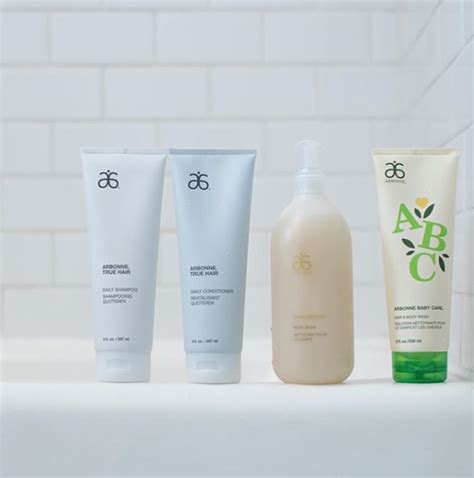 Plus, this month if you order the truesmooth shampoo and conditioner, you can get the apple cider vinegar hair rinse free! ABC Arbonne Baby Care® & Arbonne® True Hair Daily ...