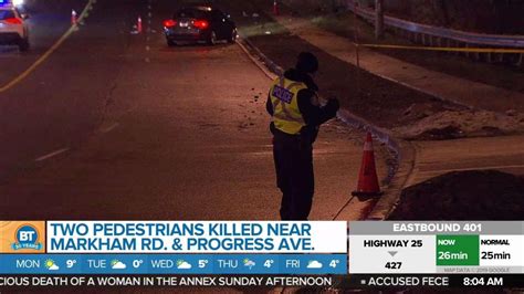 2 pedestrians killed in Scarborough collision - YouTube