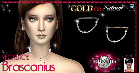 My Sims 4 Blog Necklace By Jomsims