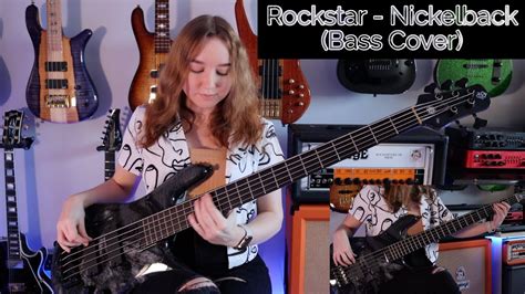 Rockstar Nickelback Bass Cover Youtube