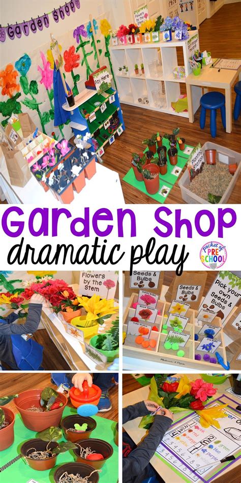 Learn how to grow a flower garden from gardening experts at burpee seeds. Garden and Flower Shop Dramatic Play | Spring Theme ...