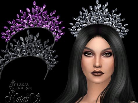 Faceted Gems Tiara By Natalis At Tsr Sims 4 Updates