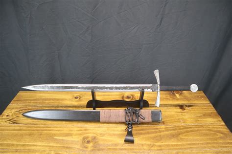 Hand Forged 375 Battle Ready Sword Unique T For Him Etsy