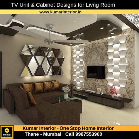 Kumar Interior Thane Tv Unit Designs For Drawing Roommodern Tv Unit