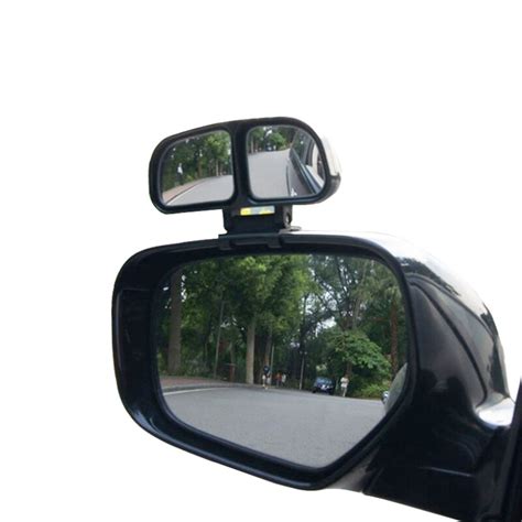 Blacksilver 2 Pieces Vehicle Car Side Rearview Blind Spot Mirrors