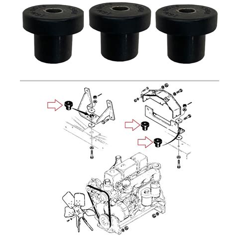 Case Skid Steer Motor Mount Kit 1835 1835b 1845 1845b