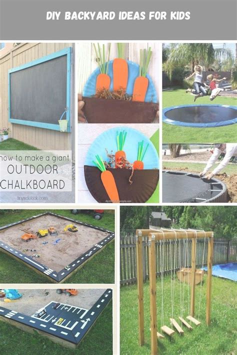 Simple Diy Backyard Ideas On A Budget For Kids Anya Diys