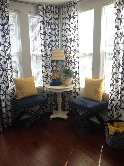 Navy Blue And Yellow Yellow Walls Living Room Loft Living Room