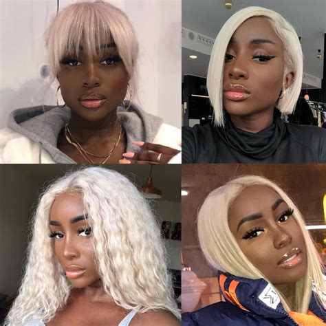 Enjoy The Melanin On Instagram Looking Bombbbb In That Platinum