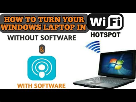 How To Create Wi Fi Hotspot From Pc Or Laptop Turn Your Windows Pc
