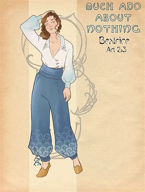Much Ado About Nothing Mysite Costume Design Sketches Costumes