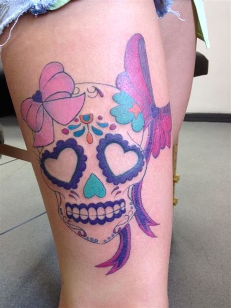 17 Best Images About Girly Skull Tattoos On Pinterest