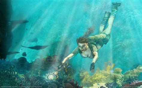 Видеоигры Tomb Raider Underwater Игры Обои | Tomb raider ...