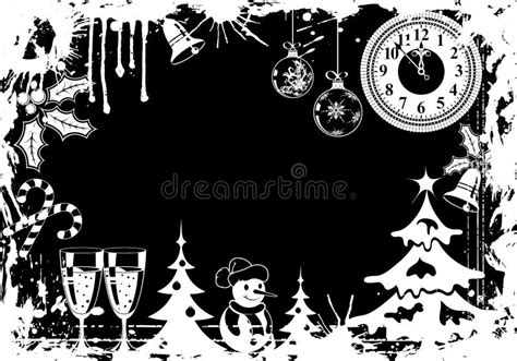 Christmas Frame Stock Vector Illustration Of Frame Decoration 11776506