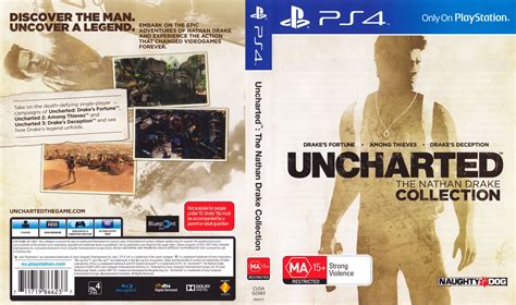 Uncharted The Nathan Drake Collection Playstation 4 Ultra Capas