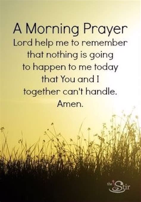 Morning Prayer Before Work Quotes Image Quotes At