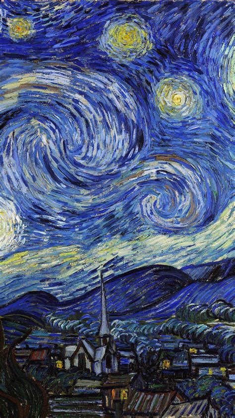 The Starry Night Wallpapers Wallpaper Cave