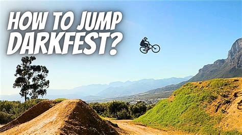 Mountainbike Skills How To Jump The Darkfest Mtb Warm Up Line Youtube