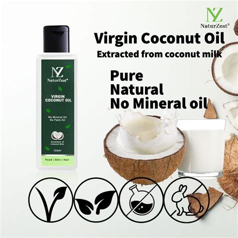 100 Natural Virgin Coconut Oil At Rs 195100ml Bottle Thane West Thane Id 24621217230