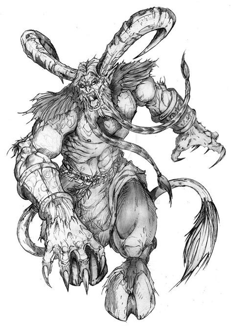 Pin By Edward Hernandez On Fanart Satyr Fan Art Warcraft